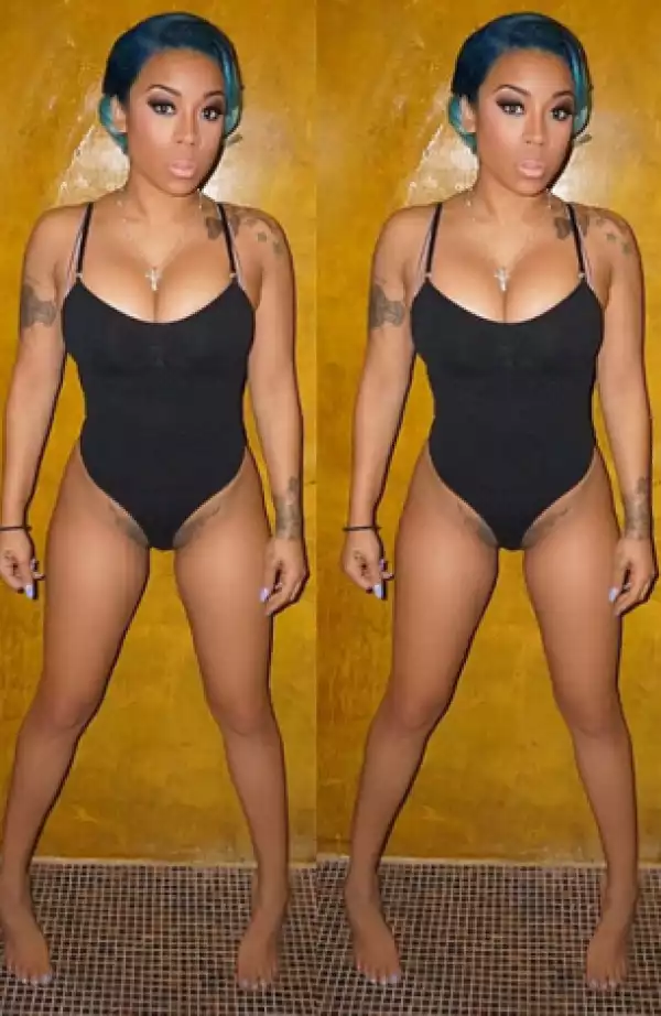 Hot!! Keyshia Cole Gets Bikini Line Tattoo [See Photos]